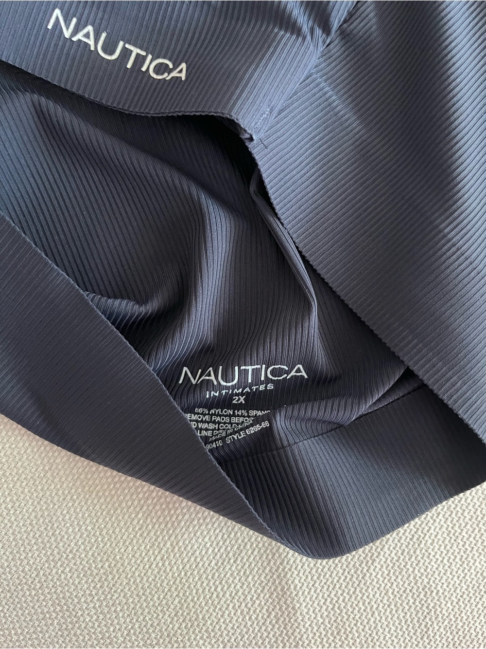 Nautica Ribbed Seamless Sports Bras Set of 2. Size 2X - Picture 6 of 6